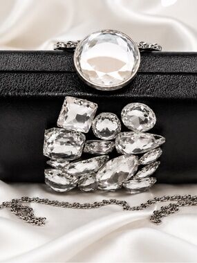 Vintage Sergio Feretti Crystal Clutch – 2000s – Italy